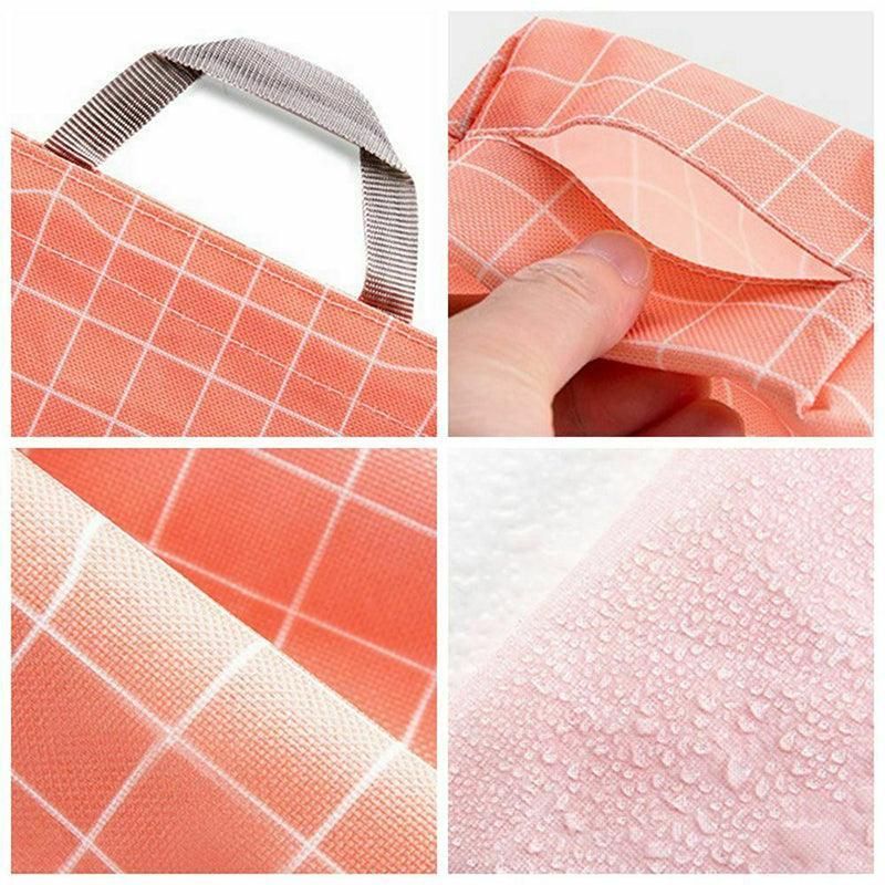 Plastic Bag Bags Hanger Organizer Storage Kitchen Trash Garbage Dispenser Holder - Red — image 5