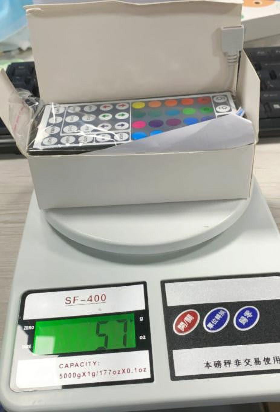 12V LED Strip Light Controller, 44 Key Infrared Remote and Receiver with 16 Colors and 5 Modes for RGB LED Lights — image 5