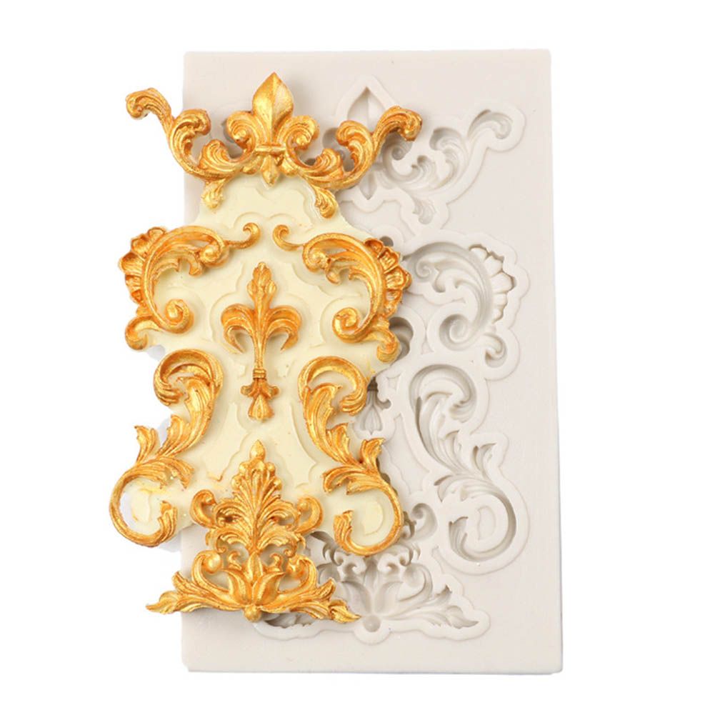 Lace Flower Border Mould Vintage Fondant Mold Silicone Cake Decorating Mould โ image 5