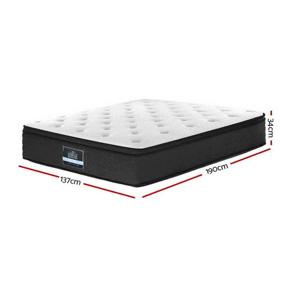 Giselle Bedding 34cm Mattress Euro Top Double — image 3
