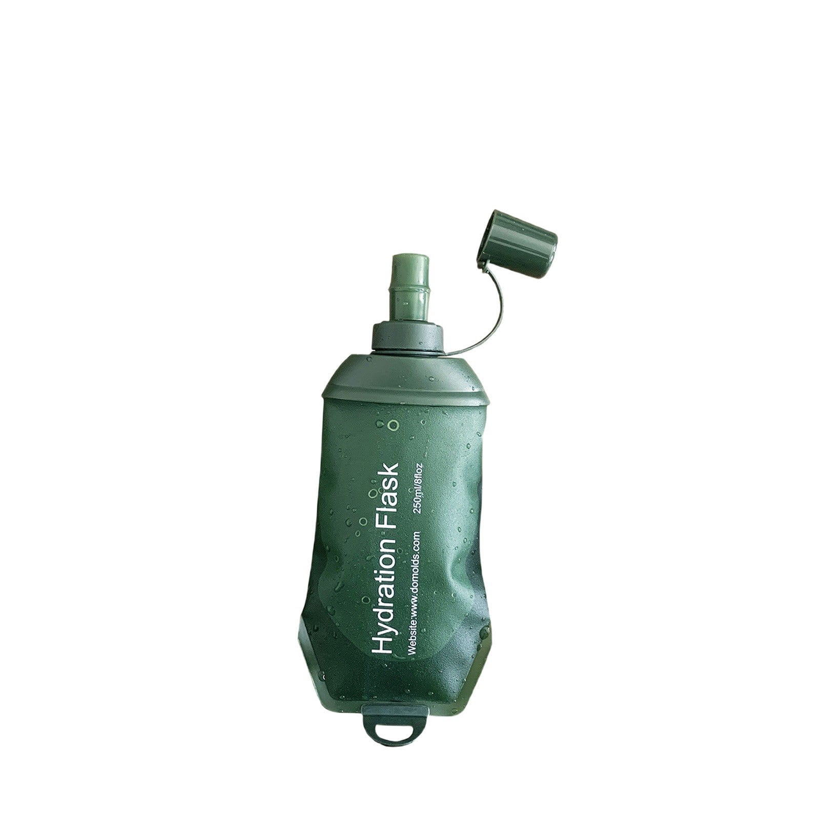 150ml Soft Flask,Light Tpu Foldable Soft Water Bottle Leak Proof Hydration Flask,Soft Water Bottle Running for Running Hiking Cycling Camping Portable Travel