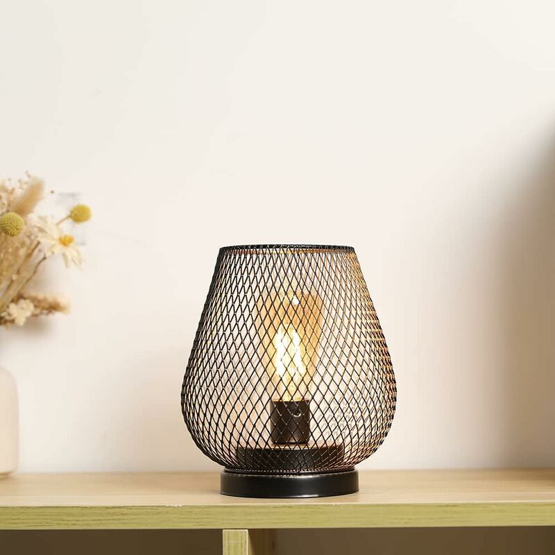 LED Lantern Metal Cage Battery Powered With LED Ideal For Weddings, Parties, Patio Events, Indoor And Outdoor Use โ image 3