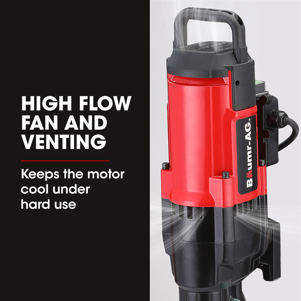 BAUMR-AG 3200W 300mm Wet/Dry Core Drill — image 6
