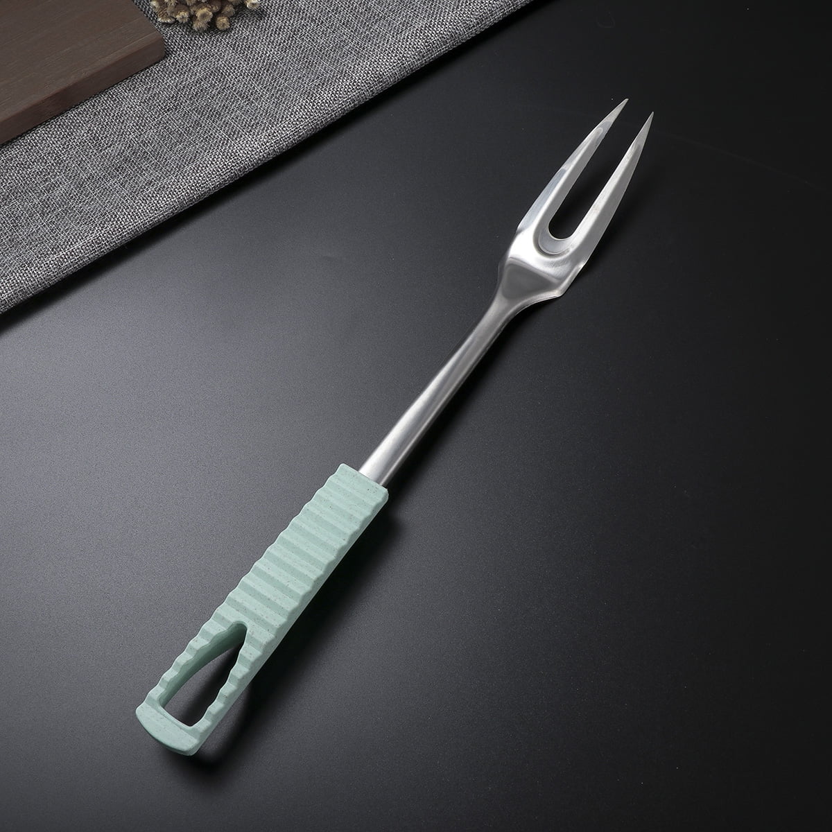 Kitchen Utensils Stainless Steel Cooking Tools Heat Resistant Kitchen Gadgets Dishwasher Safe 34.50 × 3.50 × 2.00CM Silver — image 2