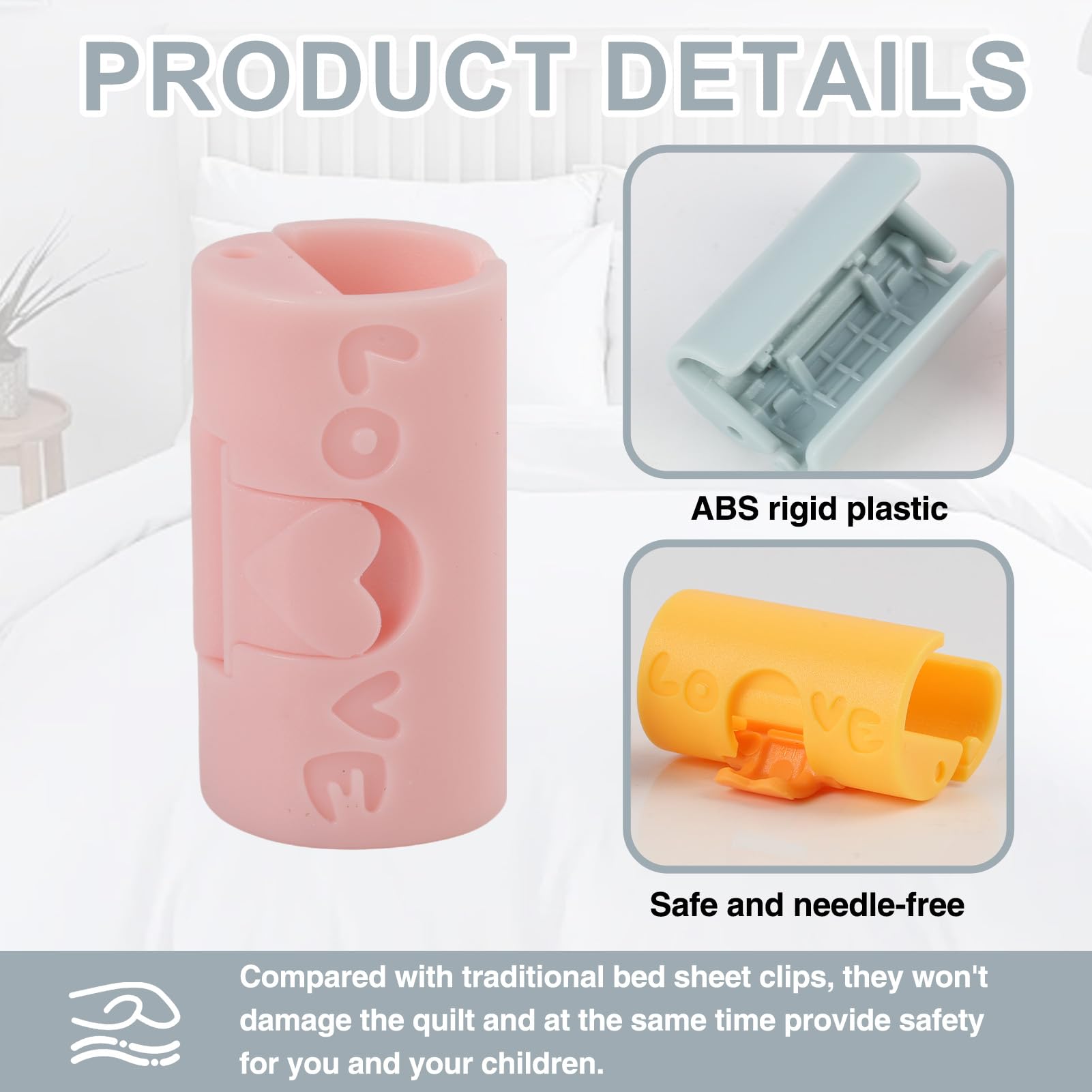 30 Pieces Non-Slip Clothes Pegs for Laundry, Hangers and Clotheslines, Windproof Clips for Trousers, Socks and Delicate, Assorted Colours — image 6