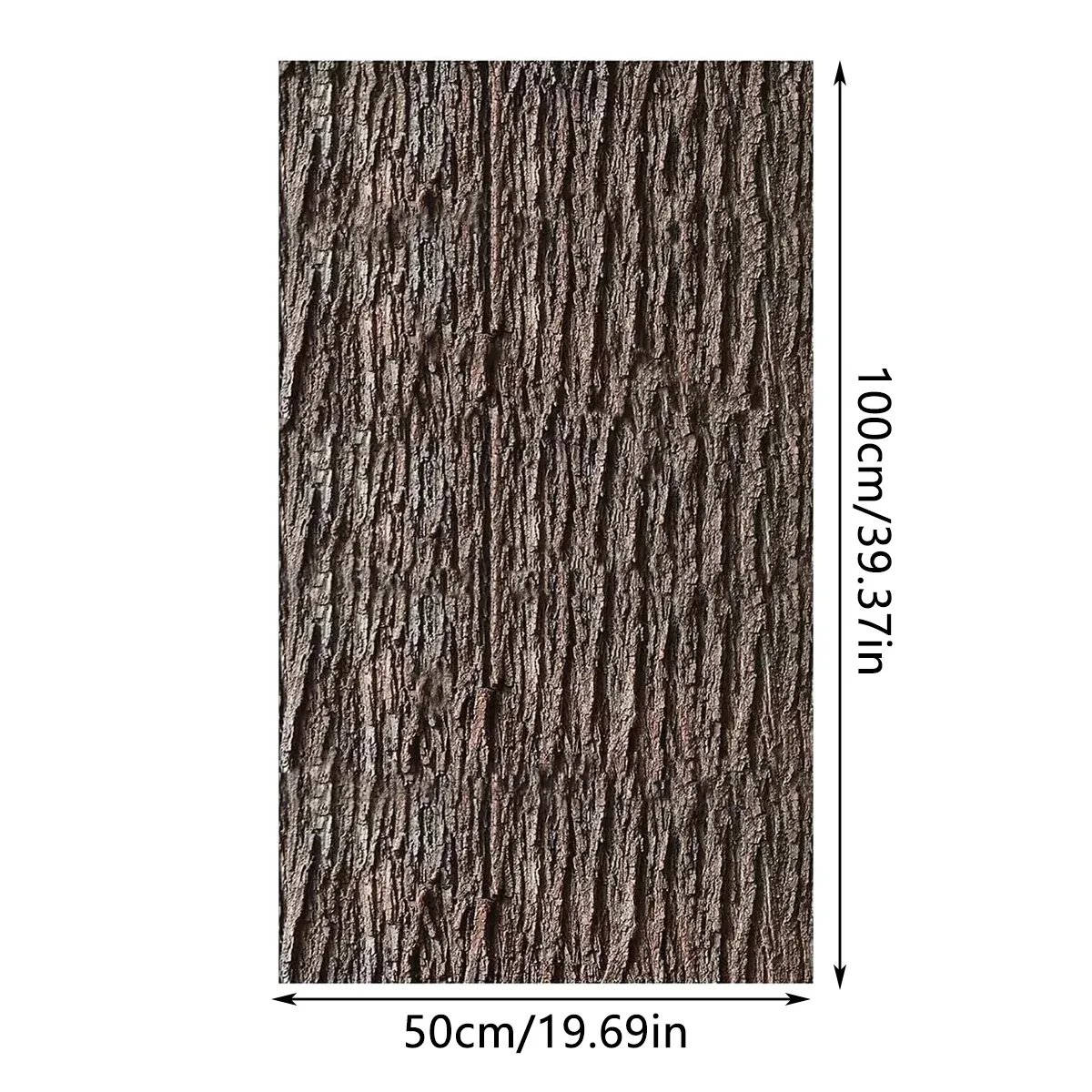 Simulation Tree Bark for Garden Yard Realistic Outdoor Decor Durable Hide Pipe — image 3