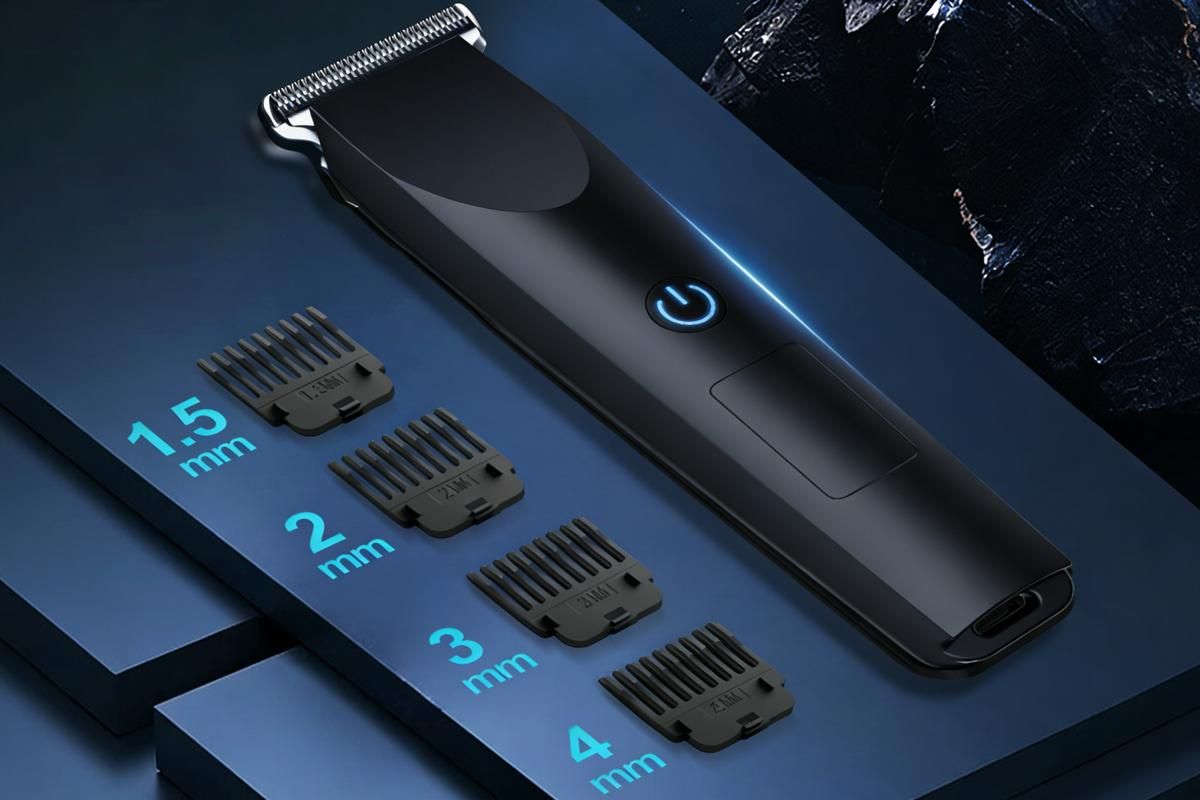Cordless Hair Clippers for Men Trimmers Set with 4 Guide Combs Rechargeable - Black โ image 2