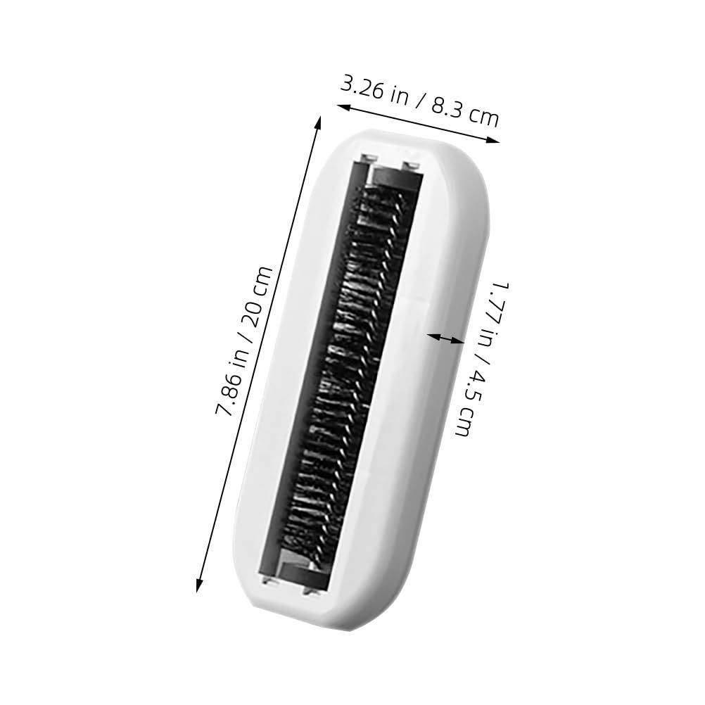 Multi-Functional Table Crumb Sweeper, Soft Bristles Debris Collector for Table, Mat, Bed Sheets, Sofas, Clothes Cleaning Brush (2, White) — image 5