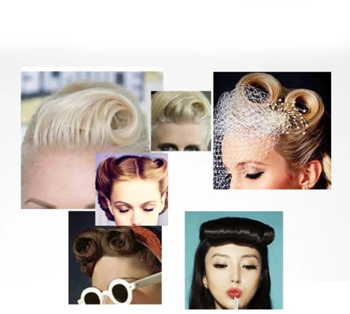Hairdressing Tool 2-piece – Hair comb + roller curler — image 3
