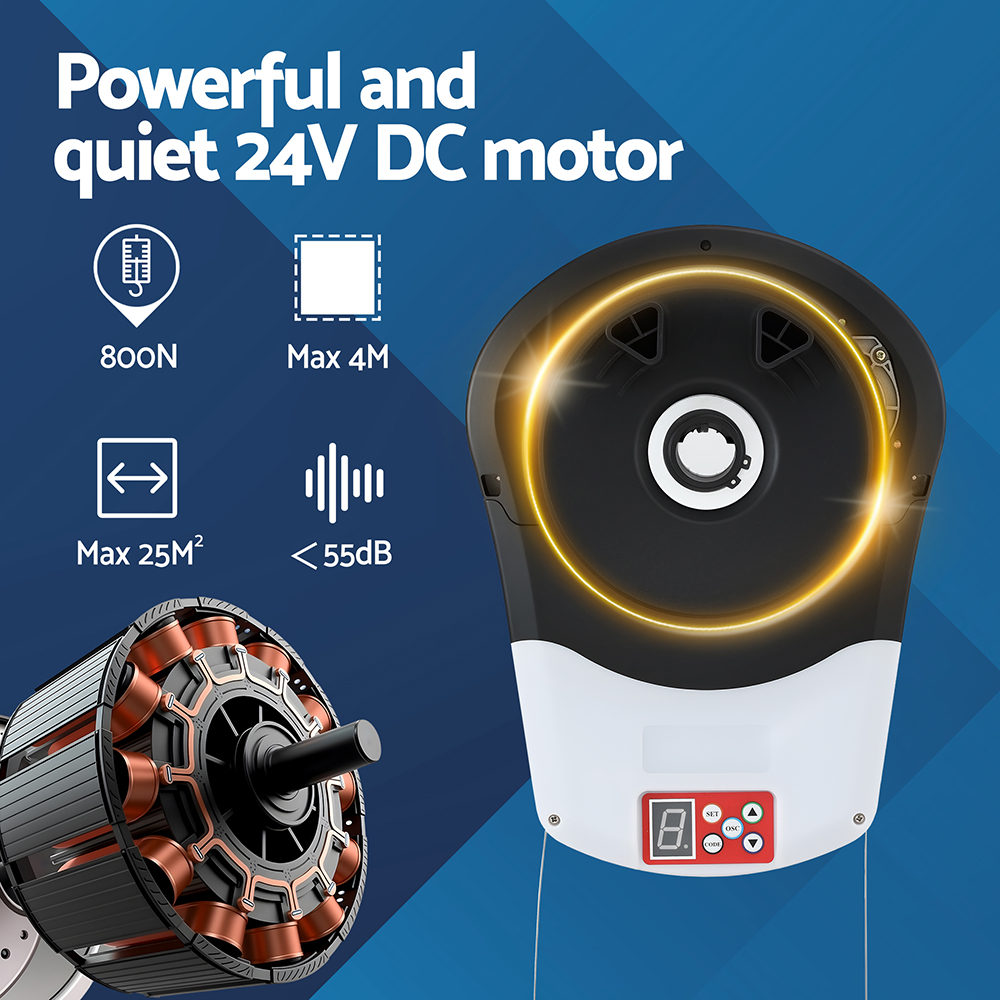 UL-tech Garage Roller Door Opener 800N Motor Auto Safety Reverse 220V โ image 4