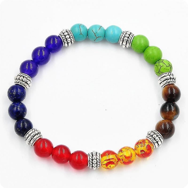 Colorful Onyx Bracelet Buddha Bead Bracelet, Crystal Bead Bracelet โ image 2