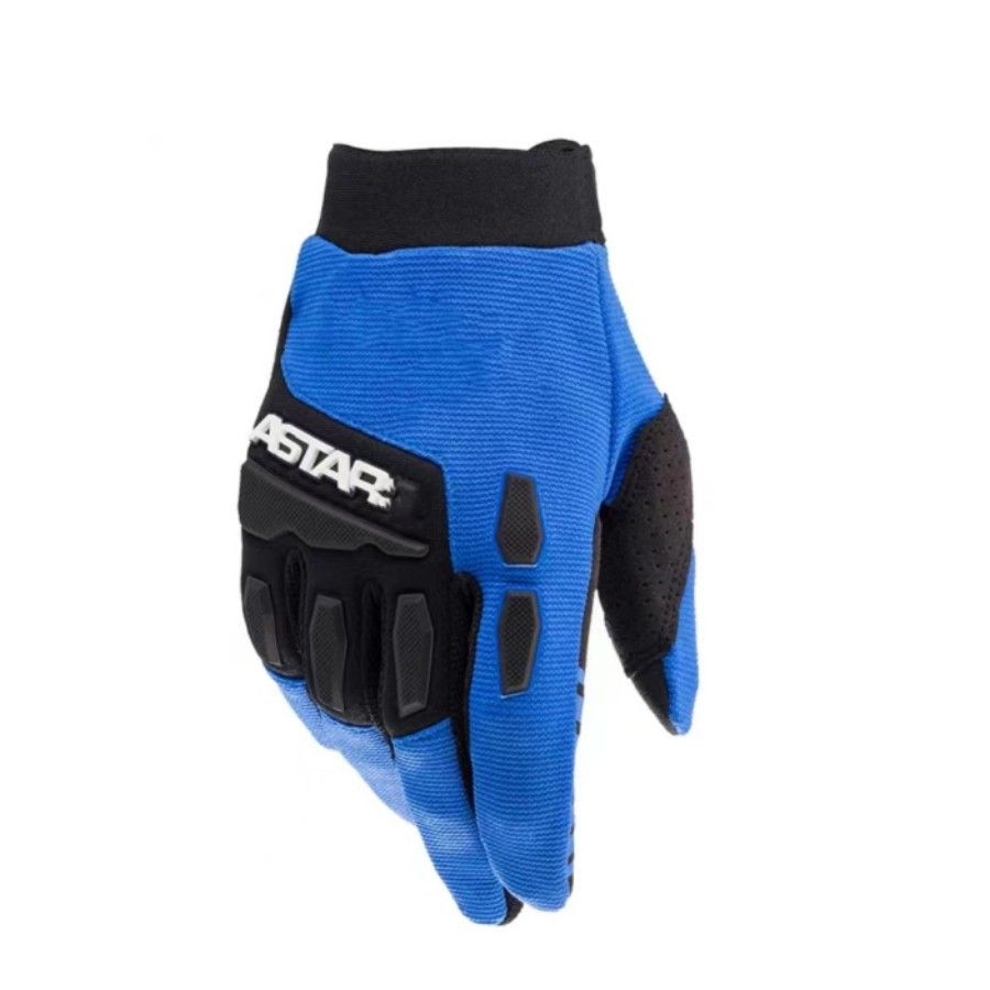 Lohas Fox Bicycle Gloves Nylon Long Finger A blue XL