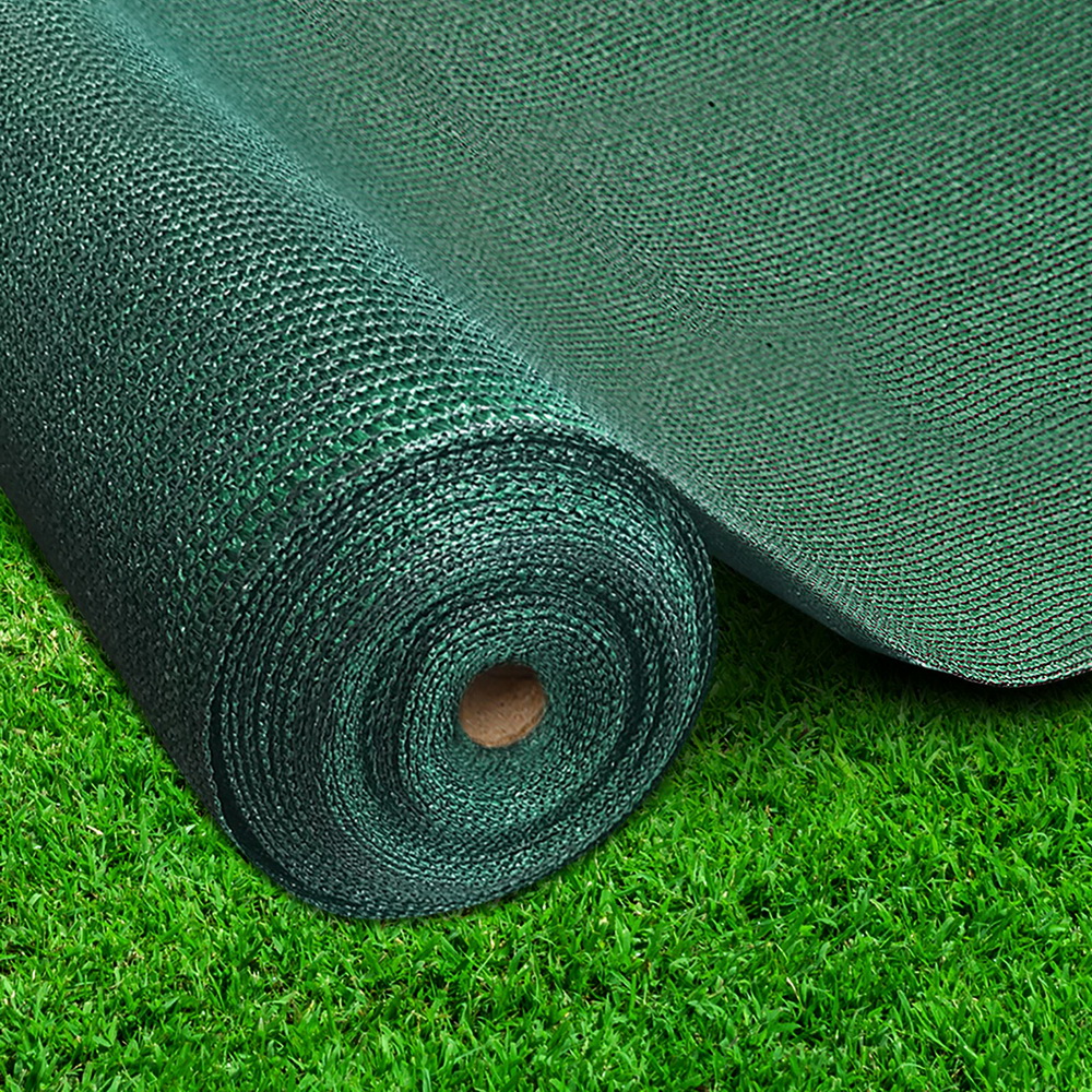 Instahut 90% Shade Cloth 3.66 × 20m Shadecloth Sail Heavy Duty Green
