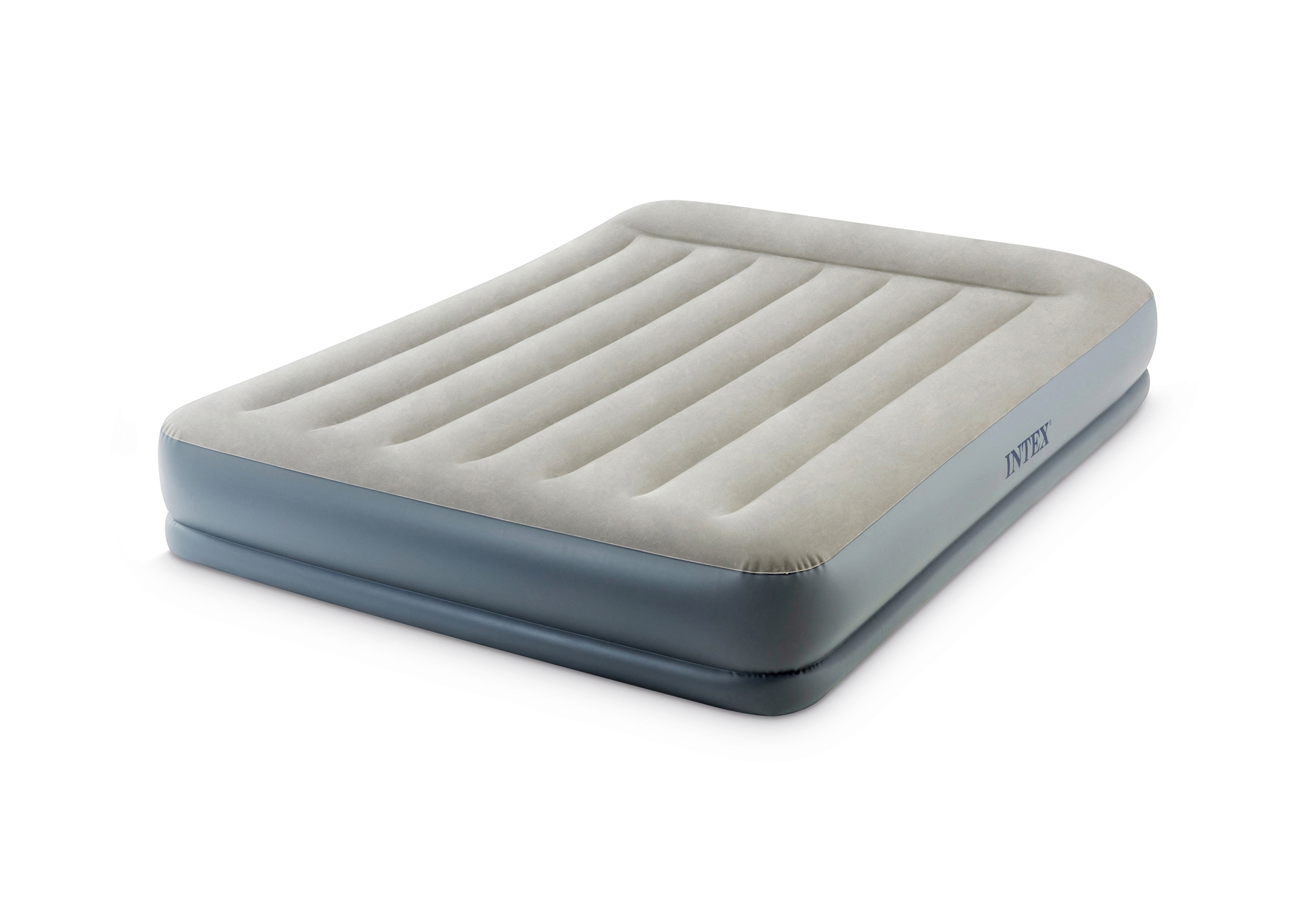 INTEX Queen Dura-Beam® Air Mattress w/ Built-In USB Electric Pump 64118