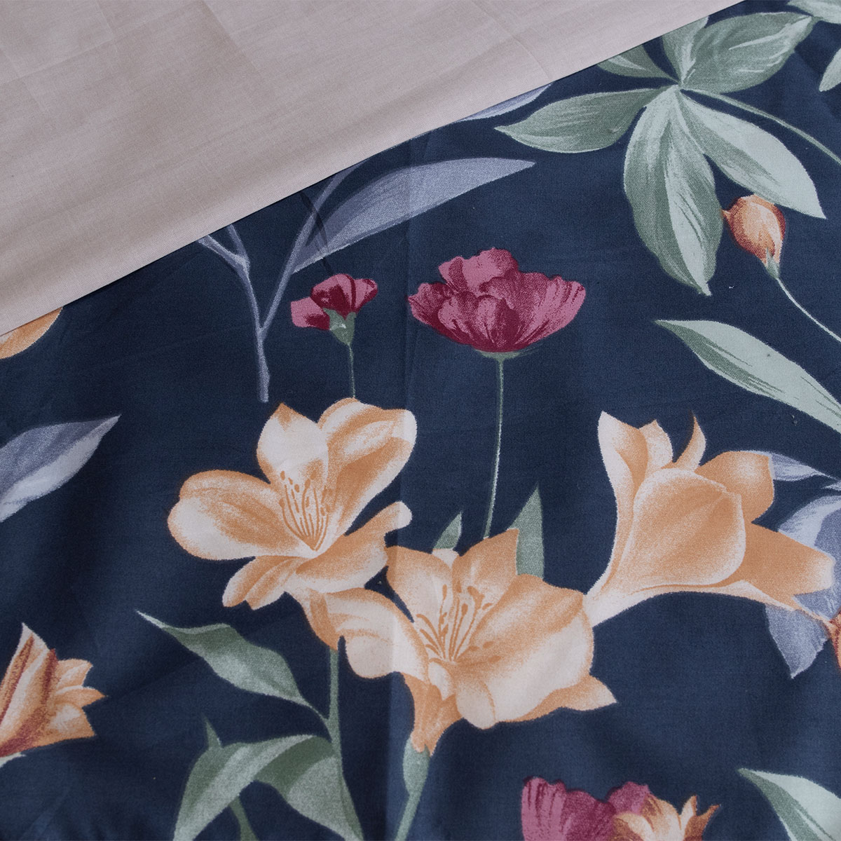 Ardor 250TC Ariana Floral Cotton Sateen Quilt Cover Set Queen — image 3