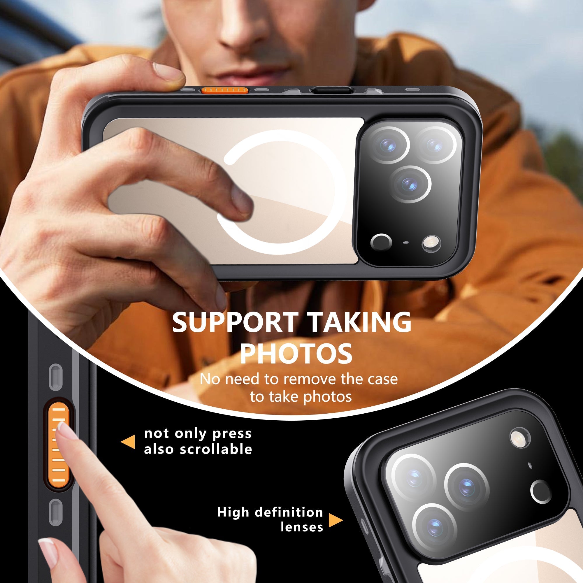 iPhone 17 Pro Waterproof Case Shockproof Lifeproof Case โ image 3