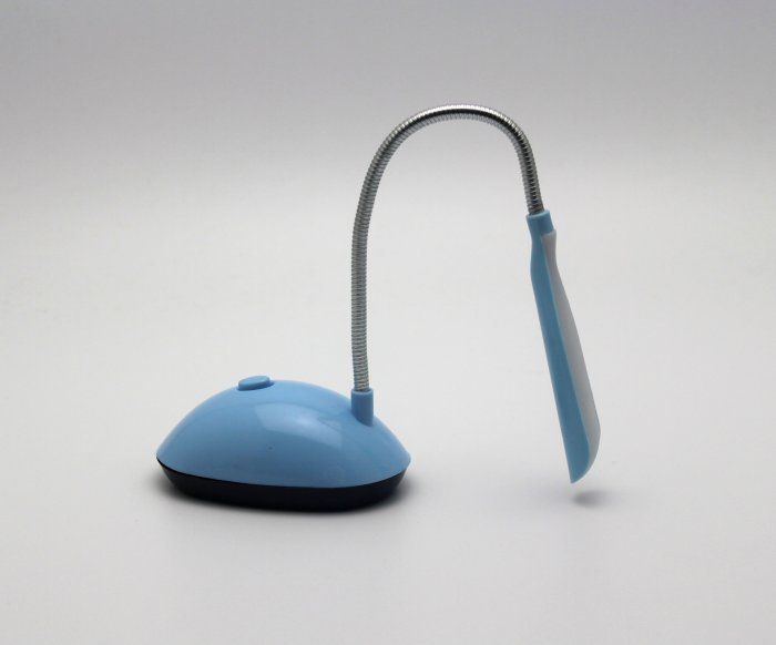 Led Desk Lamp Portable LED Desk Lamp Flexible Eye- Caring Table Lamp Battery Operated Desk Night Lamp for Kids Dorm Study — image 2