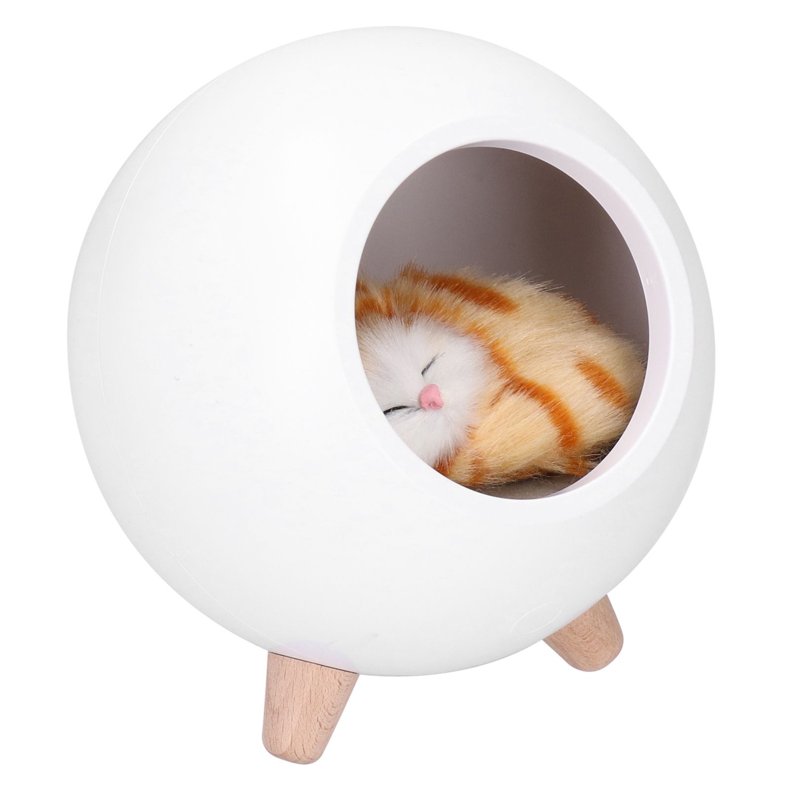 LED Night Light USB Charging Cute Pet House Touch Dimming Kid Baby Bedside Decoration Gift Lamp — image 4