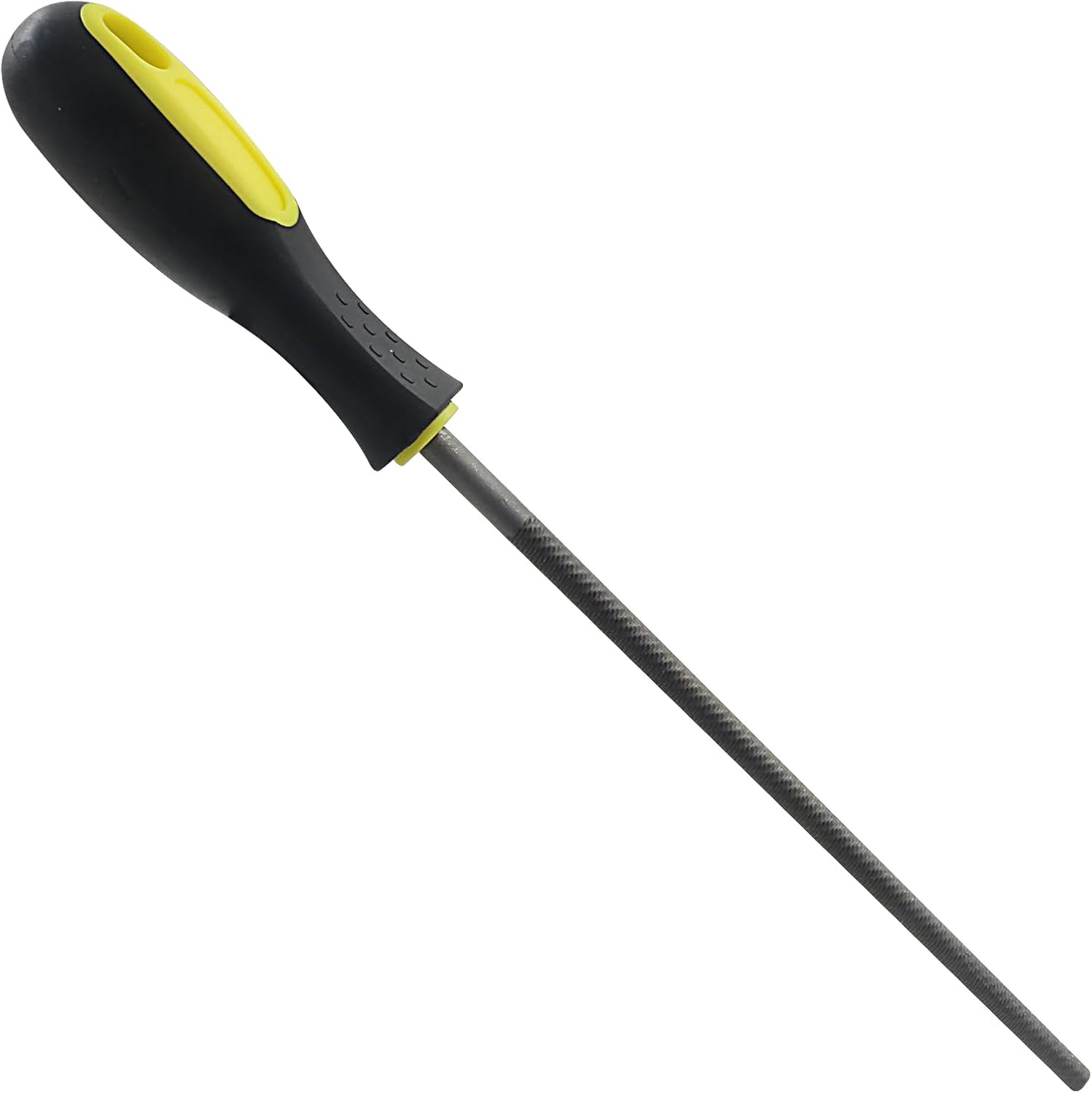 8 Inch Round File, Carbon Steel Rat Tail Metal File Tool Sharpener for Professionals/Wood/DIY Enthusiasts — image 3