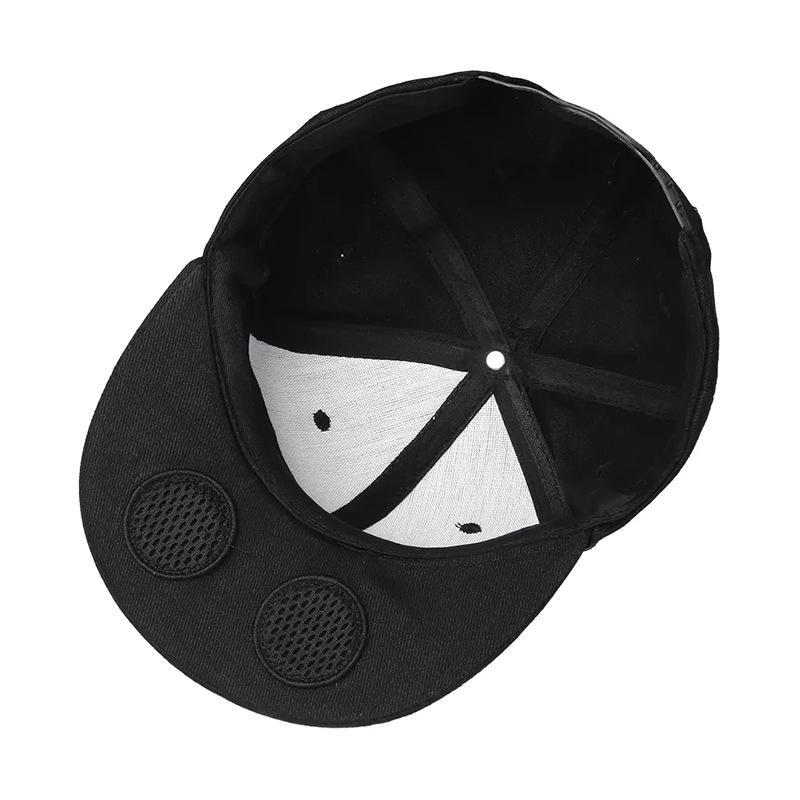 Dark Blue Wireless Bluetooth Hat - Sports Cap with Dual Speakers, Bluetooth 5.4,Outdoor Music Hat for Running,Jogging,and Sports — image 3