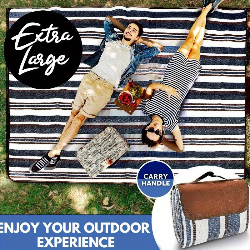 picnic blanket with carry handle