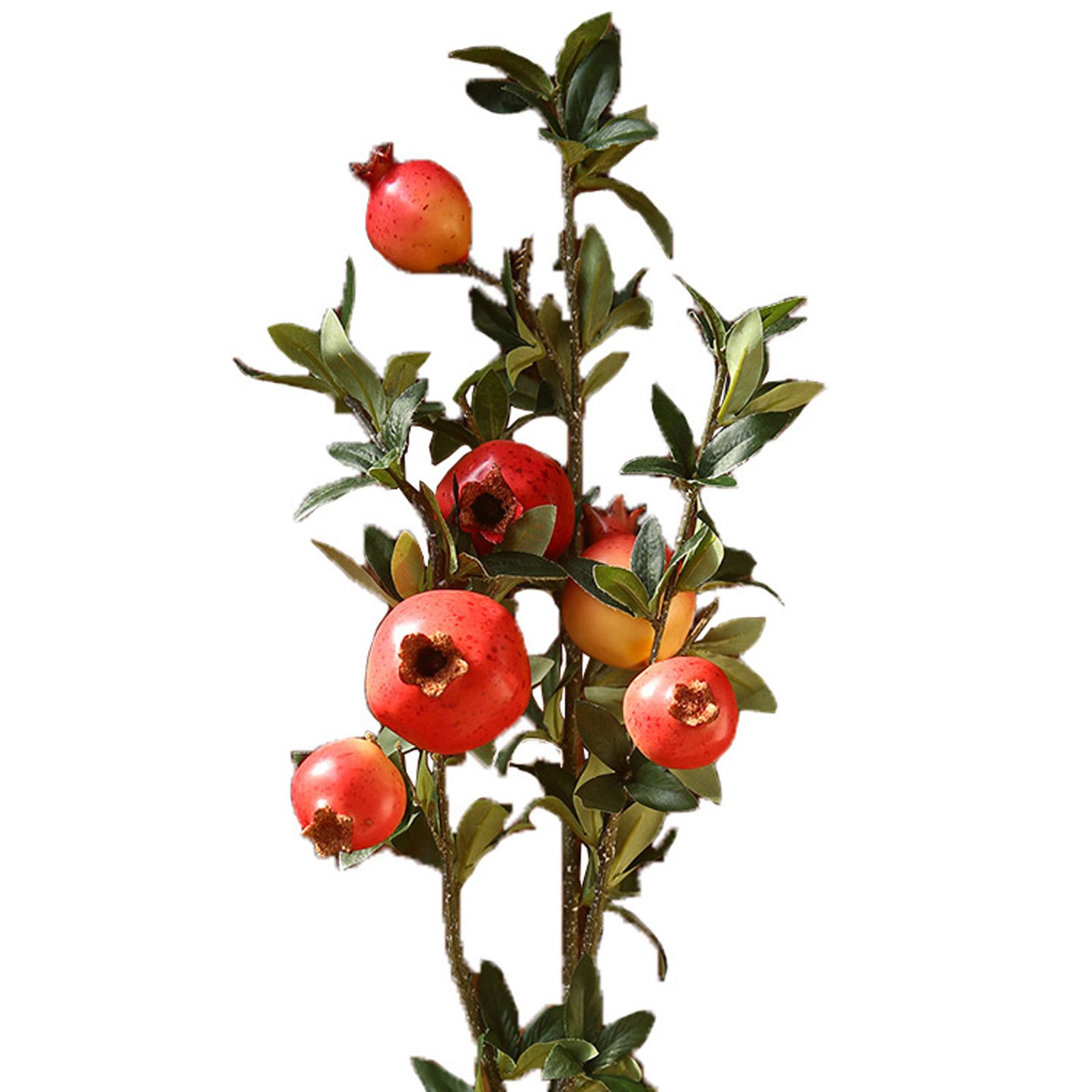 American Artificial Pomegranate Fruit Simulation Flowers Fake Fruits for Home Hotel Decoration — image 4