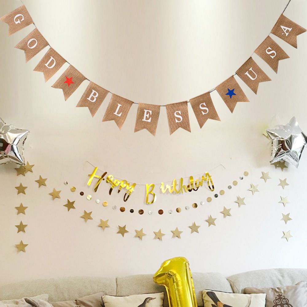 13pcs Set Fashionable Cloth Forked Tail shaped Banner for Party Decoration — image 6