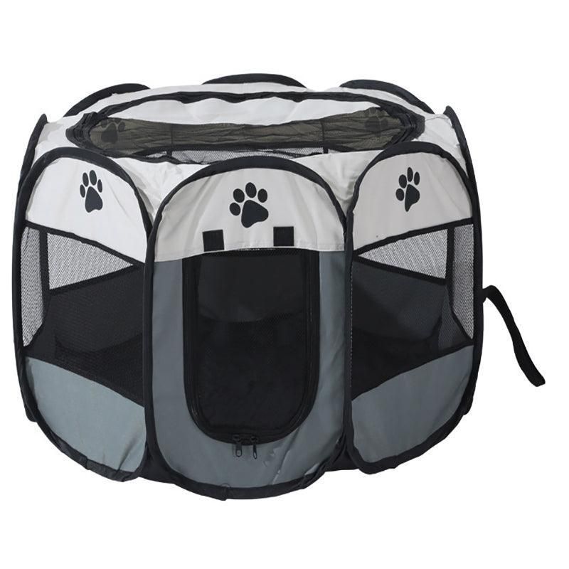 8 Panel Pet Tent Playpen Dog Cat Play Pen Bags Kennel Portable Puppy Crate Au — image 3