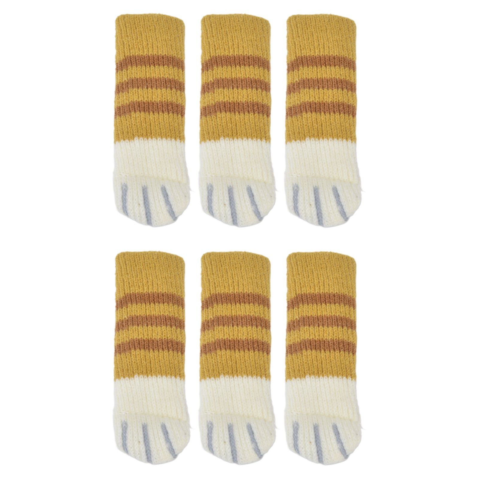 20pcs Furniture Leg Covers High Elastic Knitted Chair Leg Floor Protectors for Moving Easily and Reduce Noise — image 2