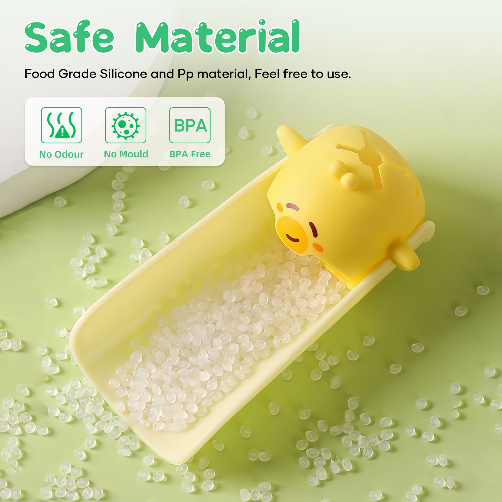 Cute Cartoon Faucet Extender for Kids – 14cm Water Flow Extension, Splash-Proof Hand Washing Aid for Toddlers, BPA-Free, Compatible with Most Kitchen and — image 3