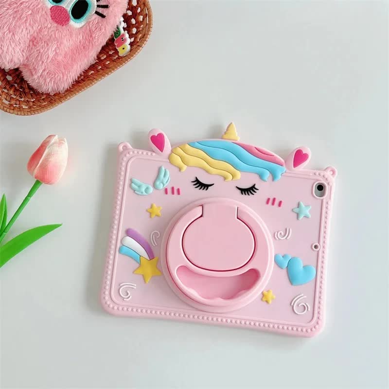 Kids Stand Case for Samsung Galaxy Tab S6 A7 Lite A8 A9 Plus 8.7 11 inch Cartoon Unicorn Silicone Tablet Protective Case JMDJS-S_tfrf JMDJS-SP Tab A9 Plus 11 โ image 2