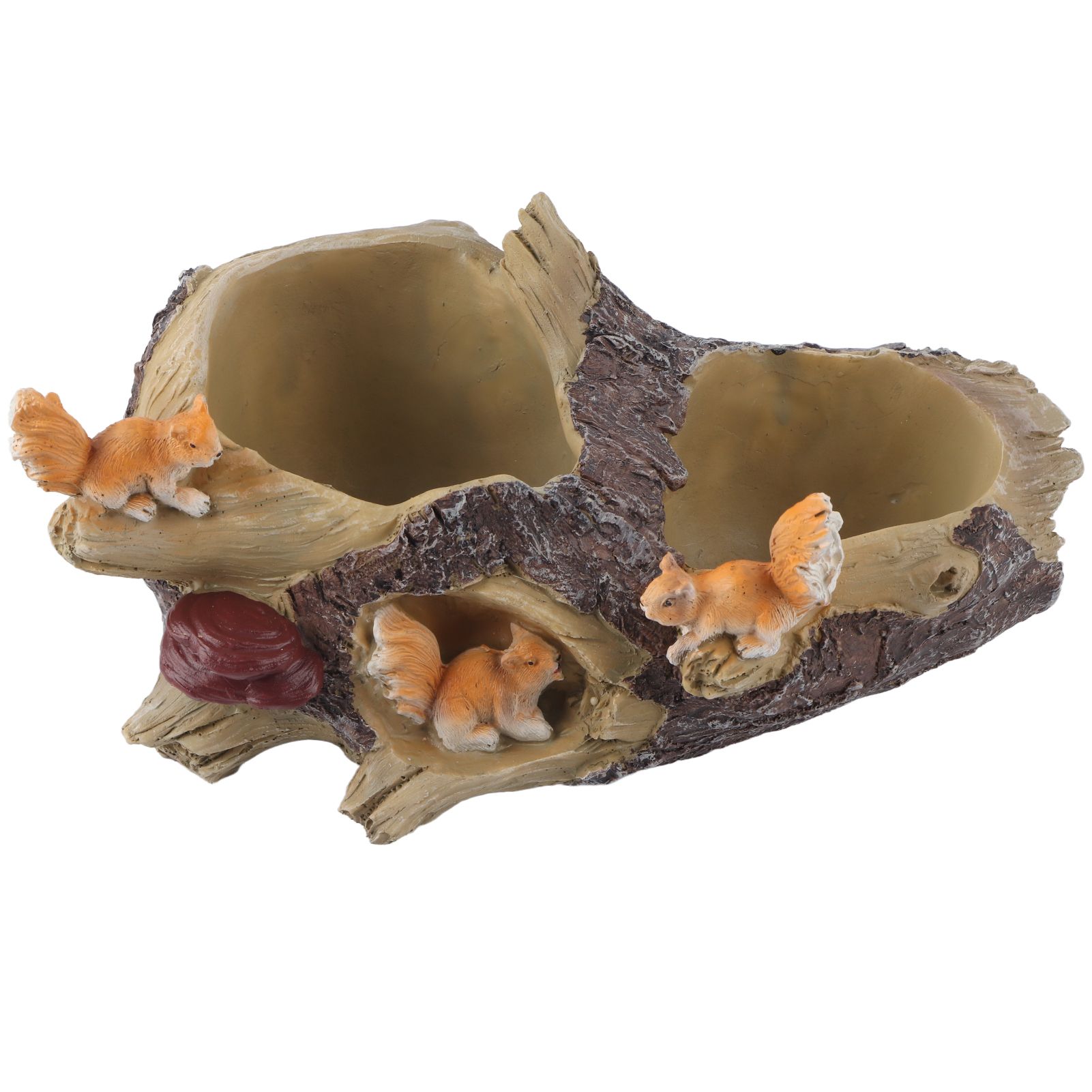 Plant Pot Innovative Waterproof Succulent Flower Bonsai Resin Planter Home DecorationSquirrels Chasing