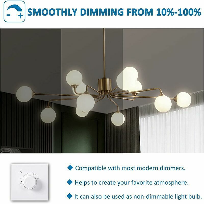 10 Pcs Bulb Halogen G9 40W 230V, 480LM 2900K Warm Dimmable White, Wall Lights Landscape Lamps, G9 Capsule Bulbs Cabinet Lighting for Chandeliers — image 3