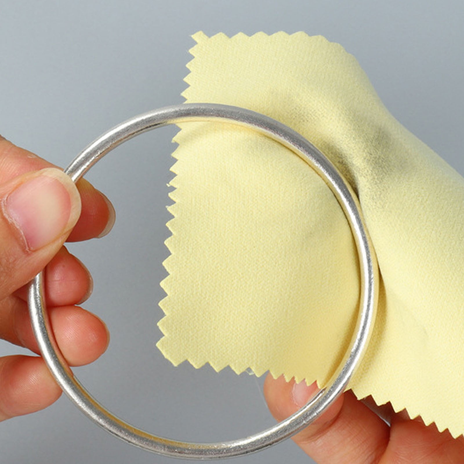 Polishing Cloths Pack for Silver Gold Brass and Copper Jewellery Polishing Cloths to Keep The of Your Jewellery- One Size H — image 4