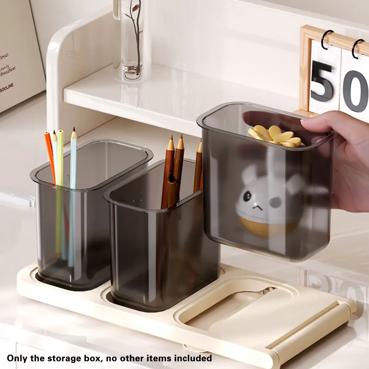 Large Capacity Desk Organisers Pencil Holder Slanted Pen Holder School Supplies โ image 5