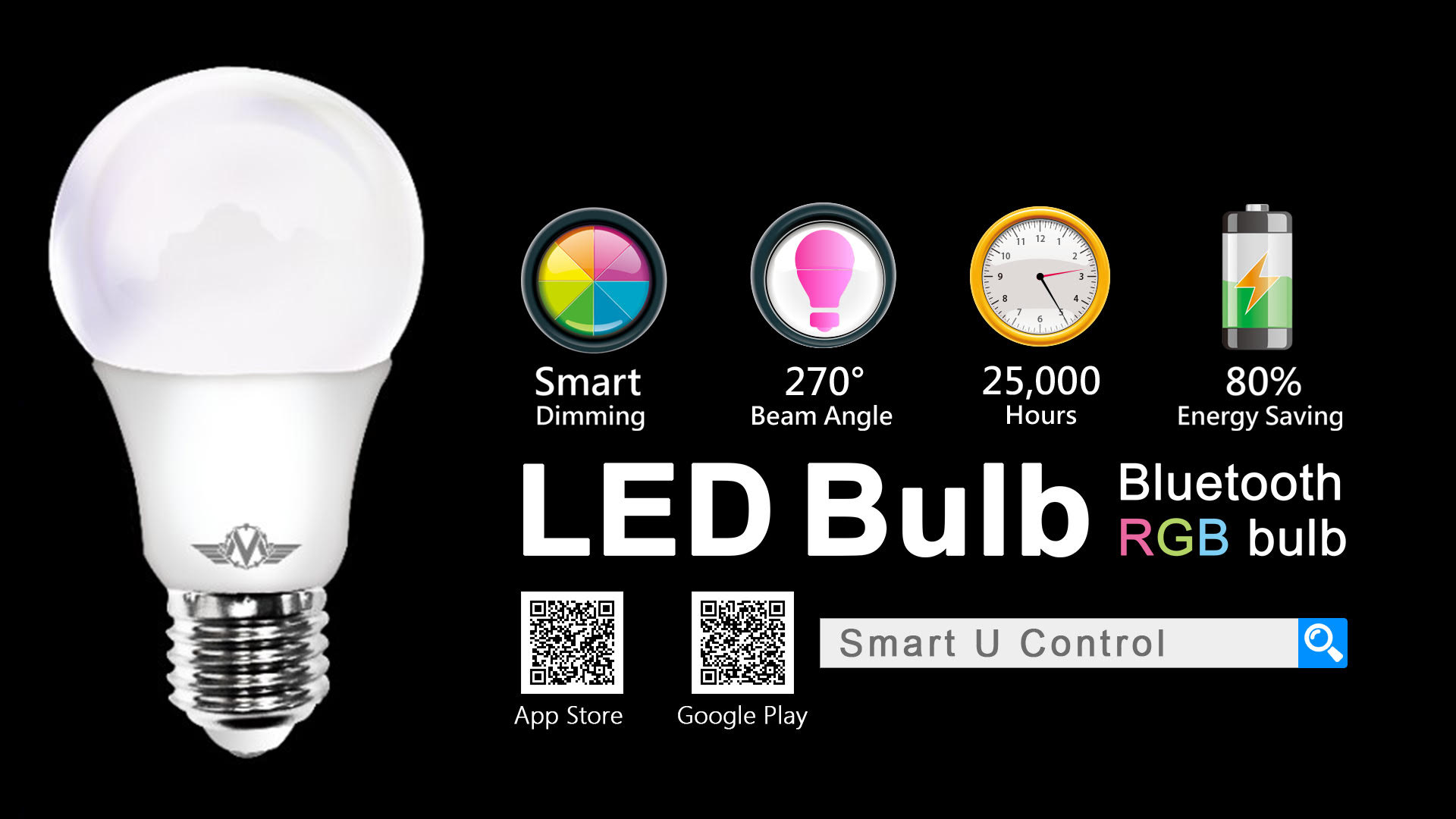 MV SMART BULB 9W B22 TWIN PACK (apple app only ) โ image 2