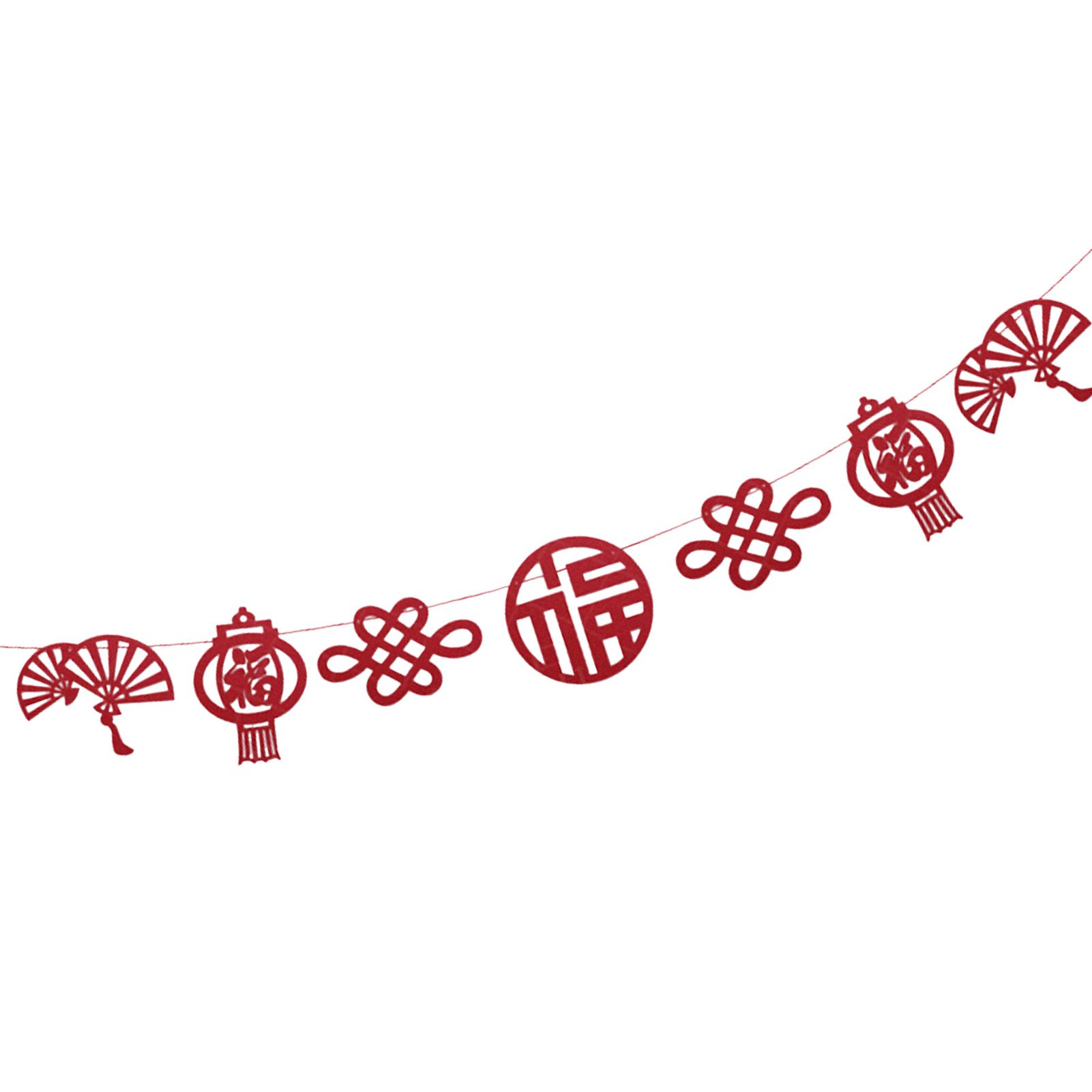 2023 Chinese New Year Banner Vivid Color Reusable Hanging Chinese Party Decoration for Shopping Malls Streets Companies Accessories โ image 2