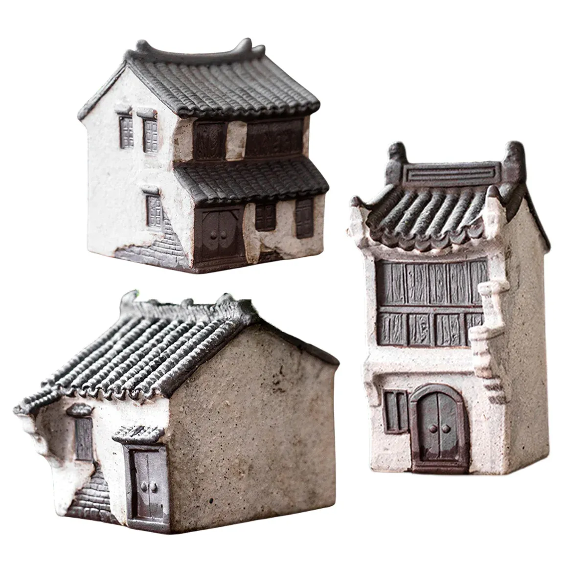Vintage Aquarium Decor Chinese Style Ornaments for Fish Tank Background Use - Annex — image 3