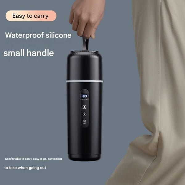 Upgraded Car Electric Kettle 12V/24V 316 Stainless Steel 500mL — image 5