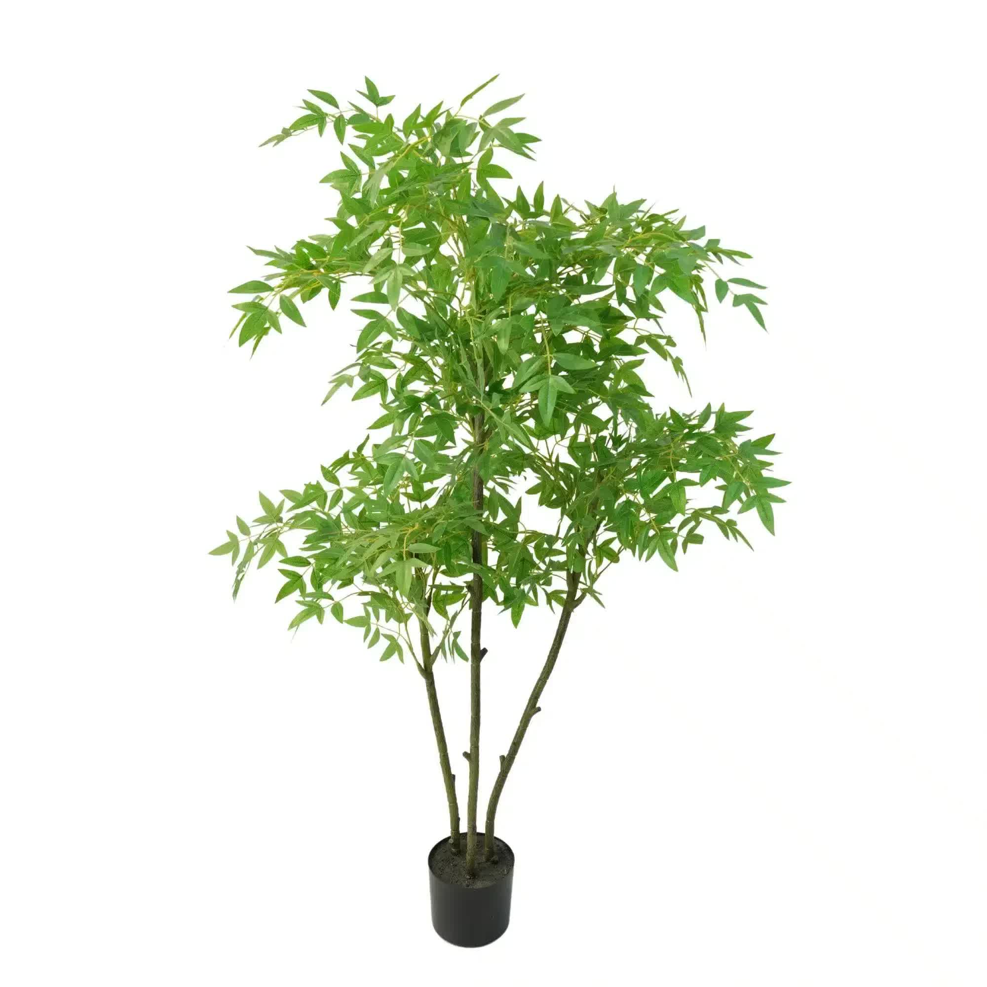 Luscious Premium Artificial Nandina Tree (Sacred Bamboo) 140cm — image 3