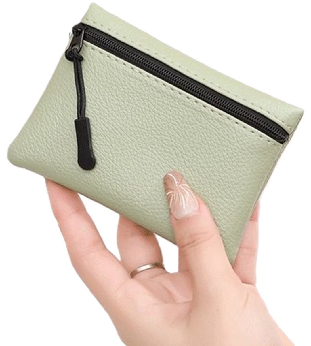 Trendy Protective Cover for Car Key | Key Pouch | Car Key Case | PU Leather | Unisex | Green