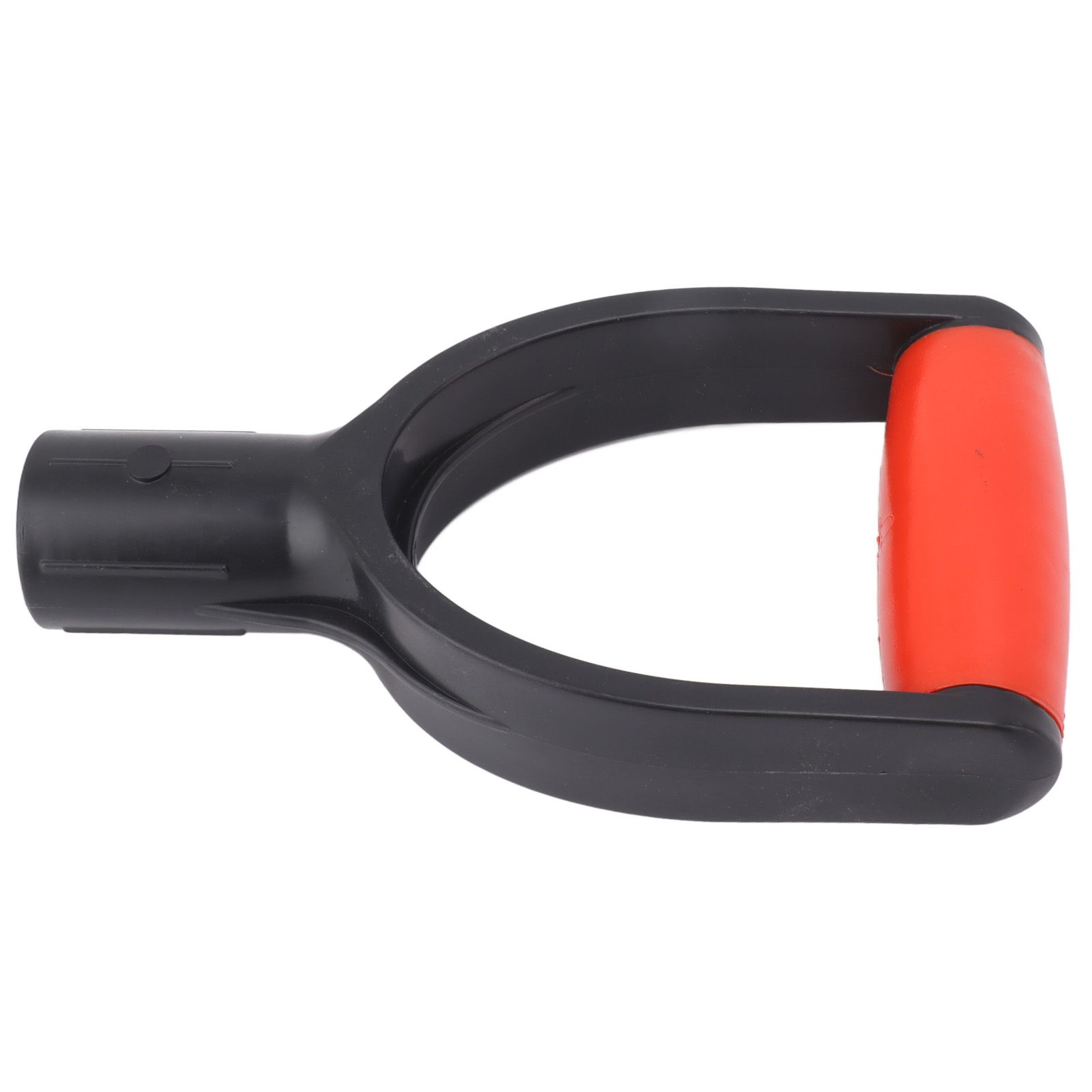 Shovel D Grip Handle 32mm Inner Diameter Silicone Grip Reinforcement Snow Shovel Handle Replacement for Digging Raking Tool Red Black โ image 4