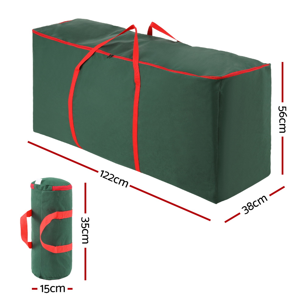Jingle Jollys Christmas Tree Baubles Storage Bag Set Ornaments Container Box โ image 2