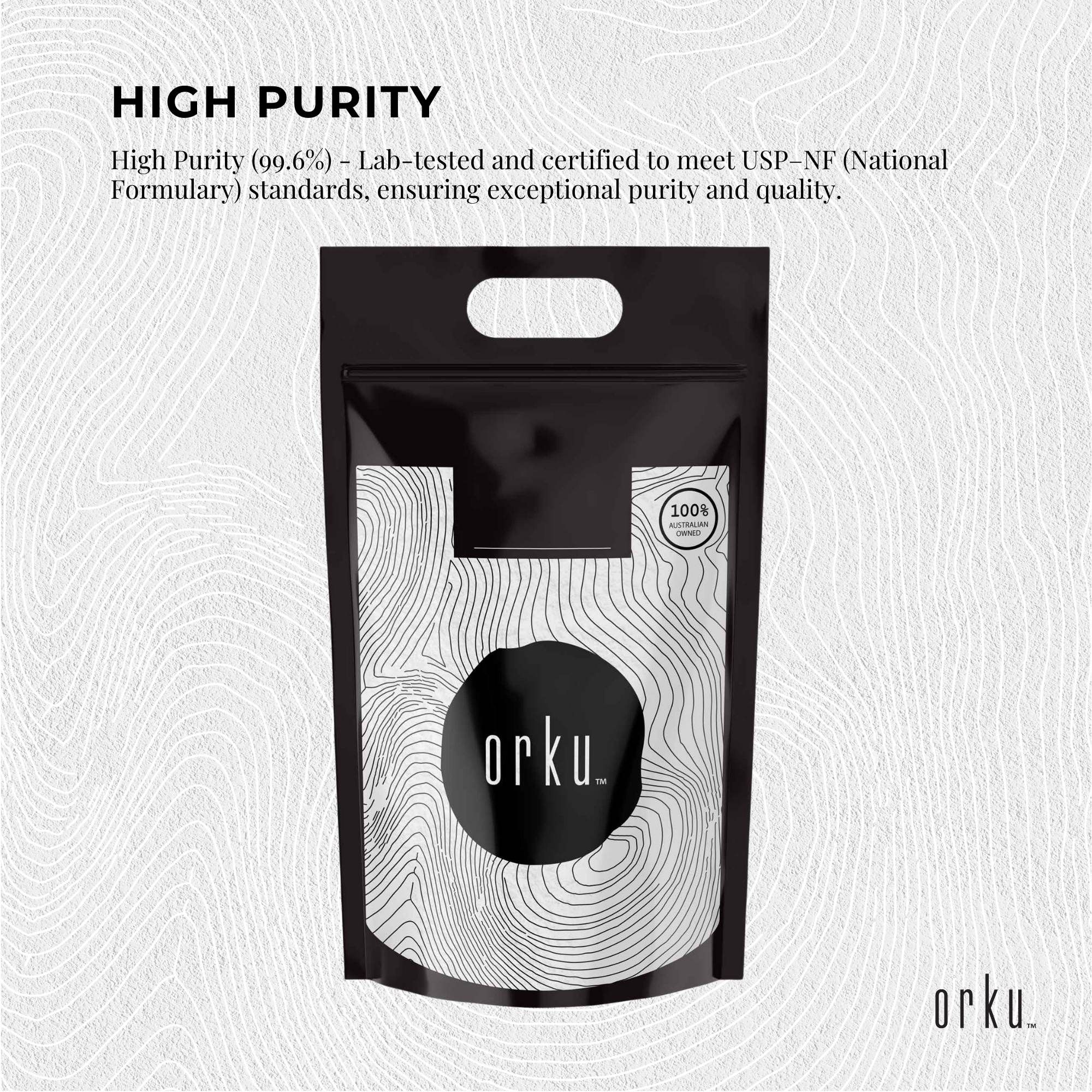 Orku 5Kg Myo Inositol Powder - USP Grade High Purity Unflavoured โ image 3
