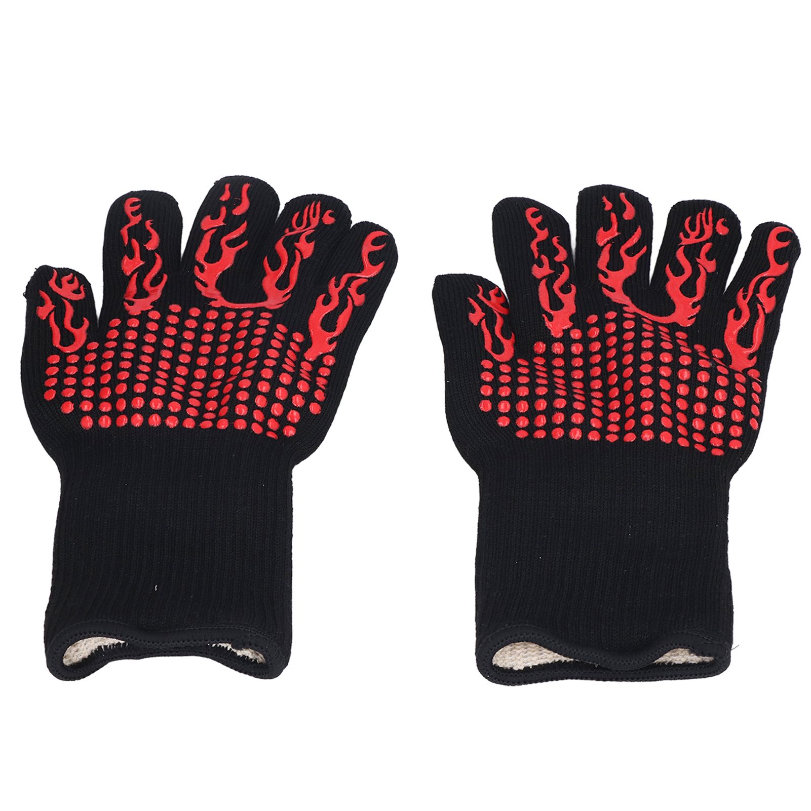 800 ℃ Heat Resistant Gloves Washable Insulation Fireproof Gloves for Outdoor BBQ Grilling — image 3