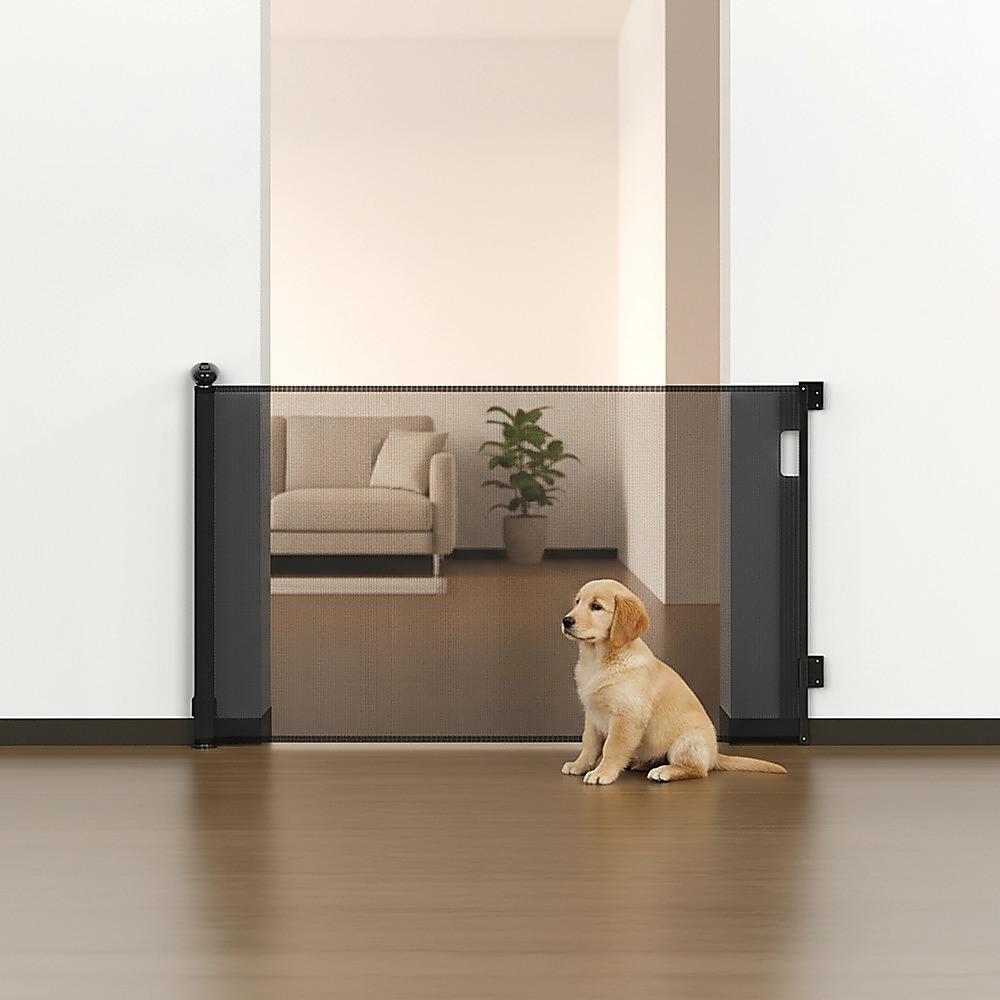 Retractable Baby Safety Fence Pet Stair Gate Barrier for Kids Dog Cat 3M โ image 4