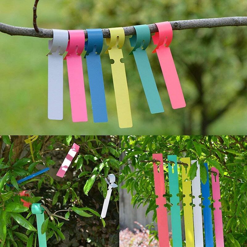 Plant Labels, Plastic Garden Marker 120 Pack Waterproof Plant Tags Hanging For Seed Trays Grass Trees Gardening 6 — image 2