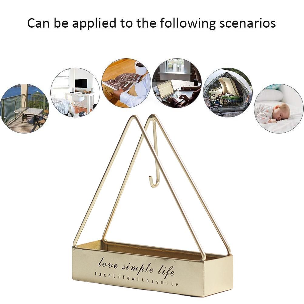 Triangular Mosquito Coil Holder Suspended Mosquito Coil Frame Elegant Home Decoration for Various Styles — image 6