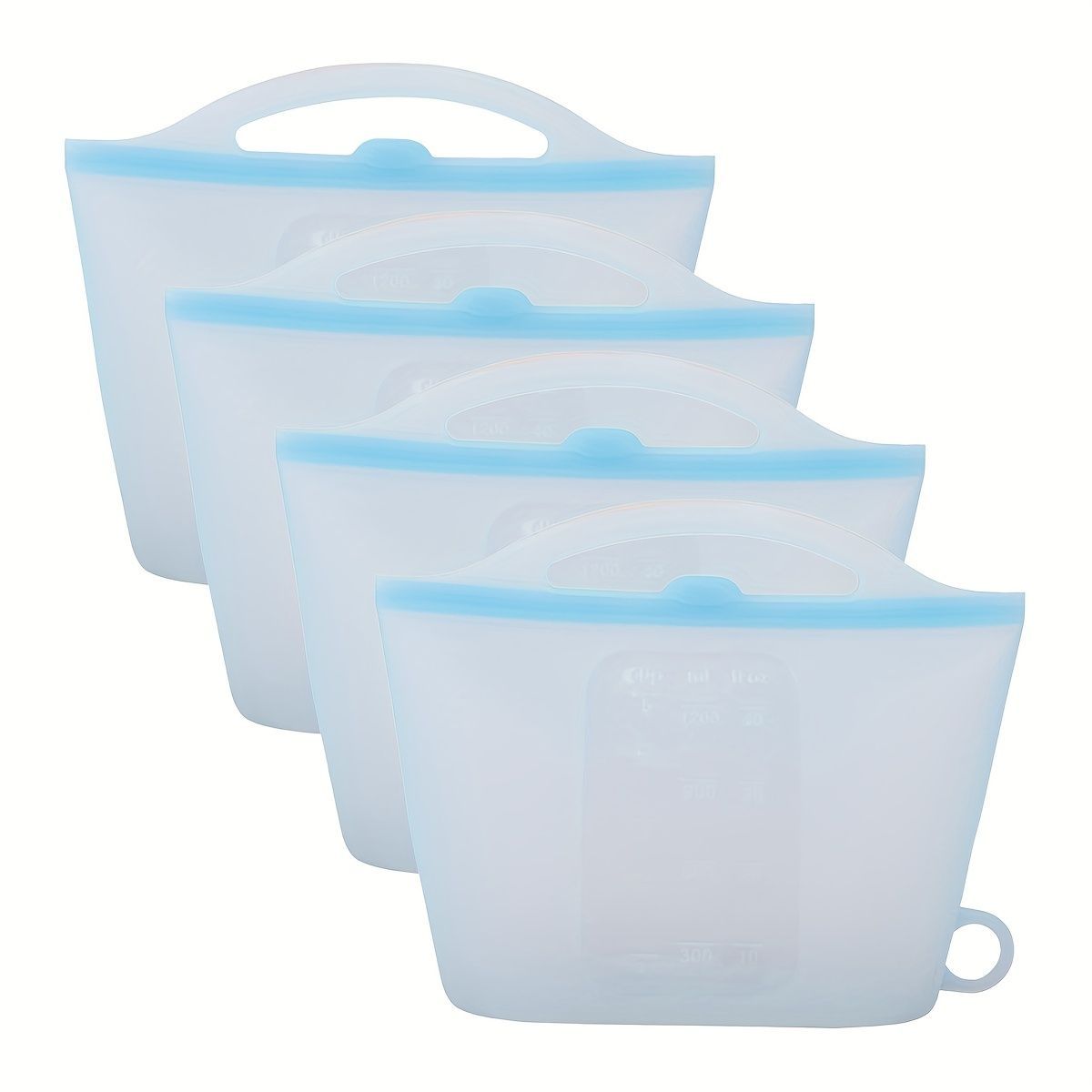 food-grade silicone, sealing strips, leak-proof, airtight seal, silicone lid covers, reusable food storage, Australian kitchen, dishwasher safe, non-toxic — image 5