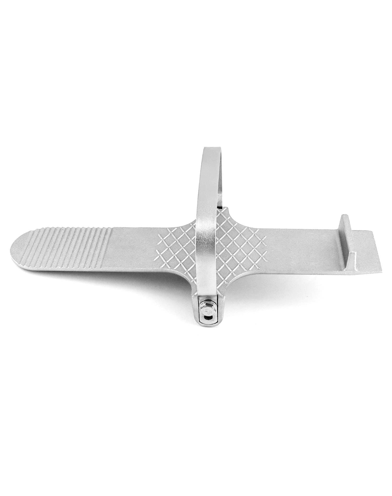 Foot Panel Lifter, Aluminum Zinc Die Casting Lifter Tool, for Drywall Install, Hinge Installation, Plywood Lifting Tool for Glass, Ceramic Tile, Silver — image 2